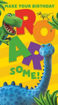 Picture of DINOSAUR ROARSOME BIRTHDAY CARD
